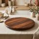 Wooden Rotating Tray Large